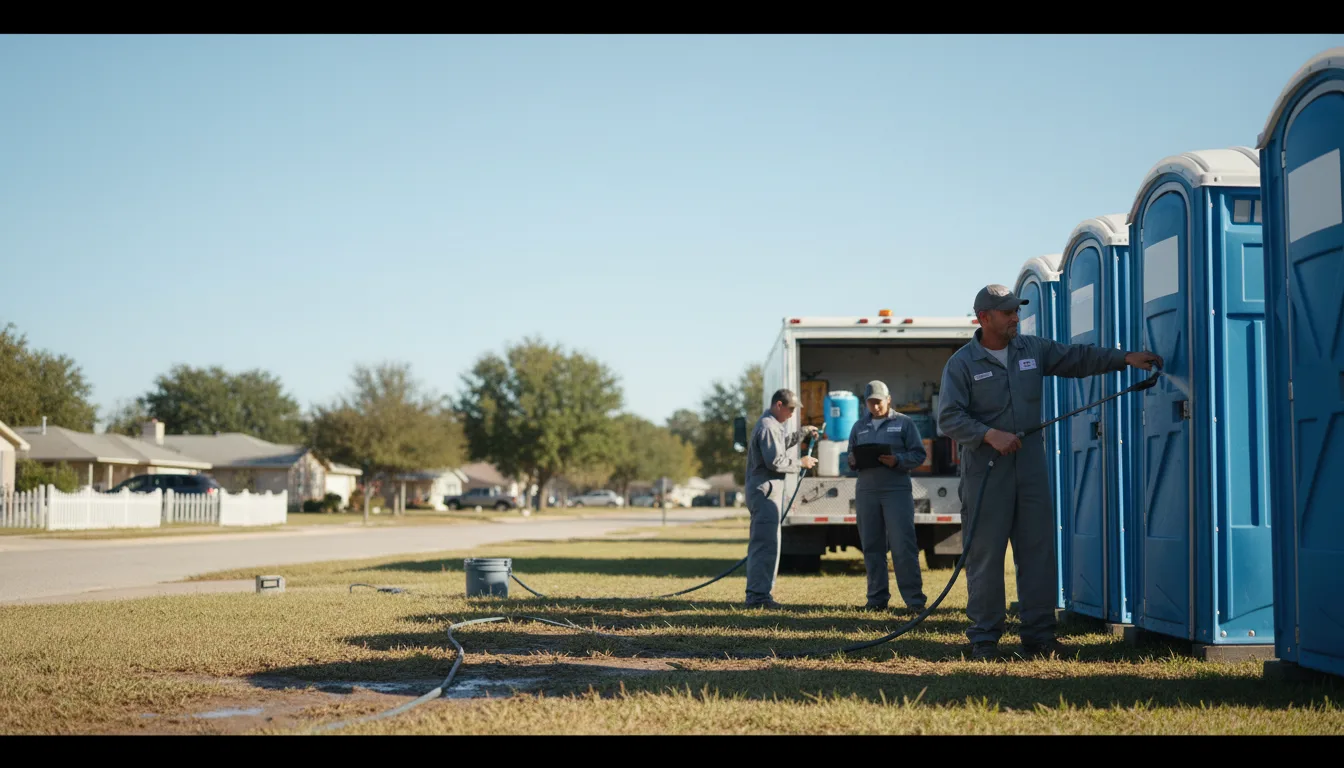 Long-Term Portable Toilet Rental in Atmore, AL near me